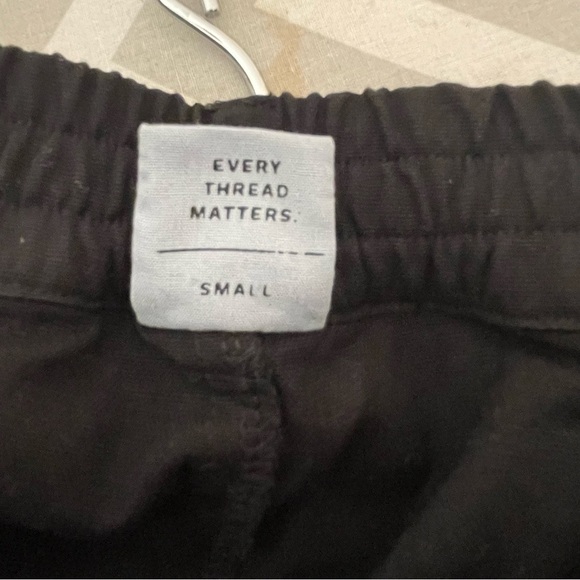 Tonle RJ Black High Rise Tapered Leg Pant Small - Picture 9 of 9